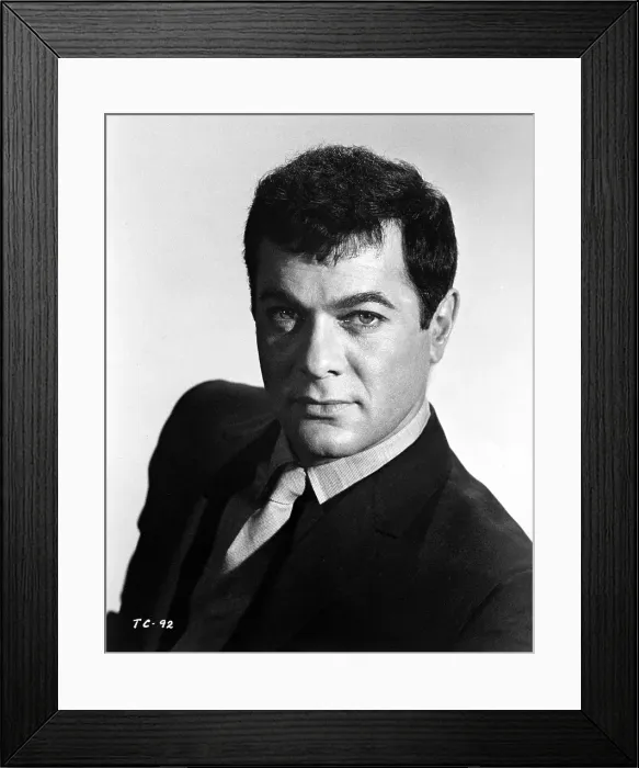 Framed Print : Tony Curtis Portrait Framed Print : Tony Curtis Portrait