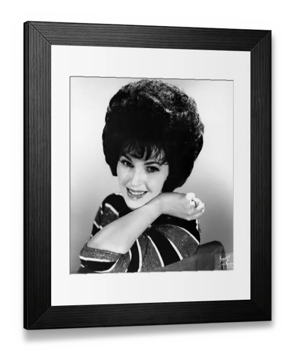 Framed Print : Wanda Jackson Portrait Framed Print : Wanda Jackson Portrait
