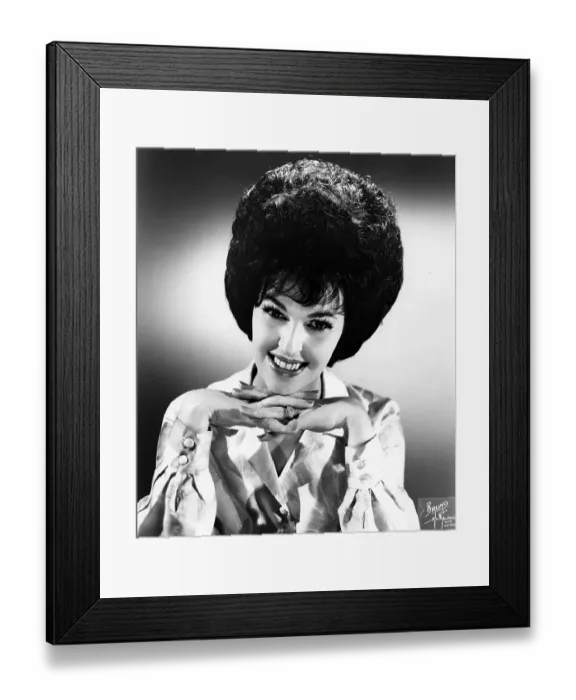 Framed Print : Wanda Jackson Portrait Framed Print : Wanda Jackson Portrait