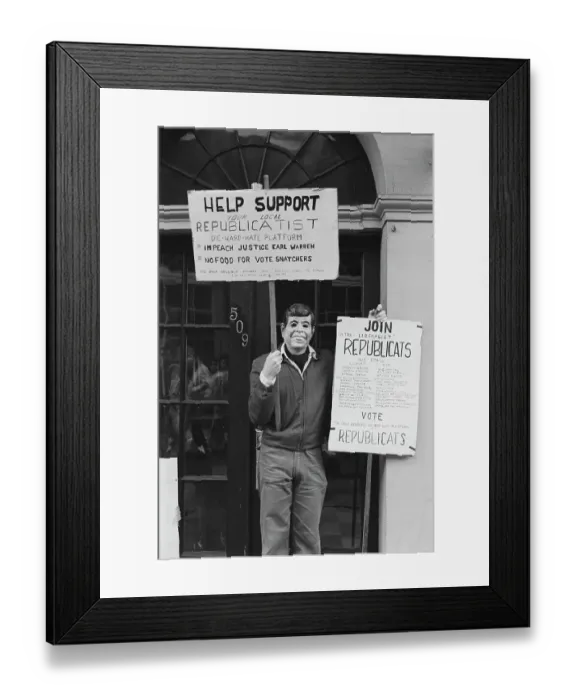 Framed Print : Vote Republicats Framed Print : Vote Republicats