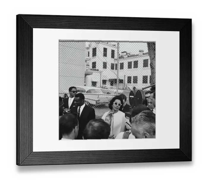 Framed Print : Coretta Scott King Framed Print : Coretta Scott King