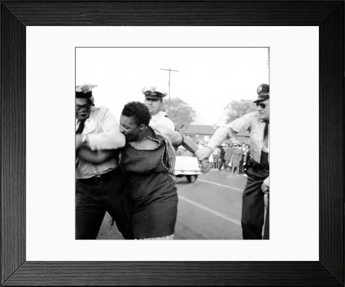 Framed Print : Birmingham Protest Framed Print : Birmingham Protest