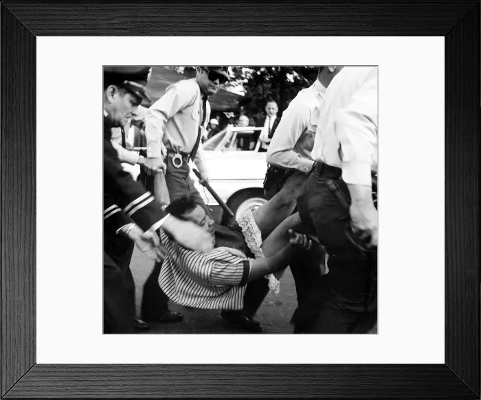 Framed Print : Birmingham Protest Framed Print : Birmingham Protest