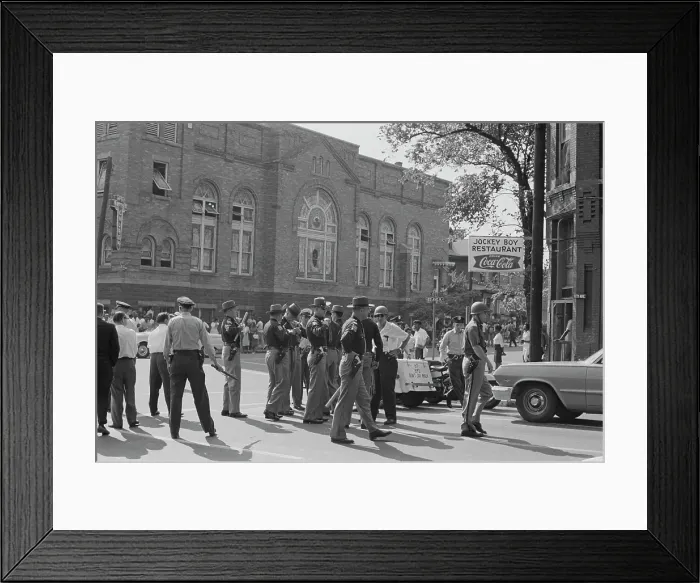 Framed Print : Birmingham Campaign Framed Print : Birmingham Campaign