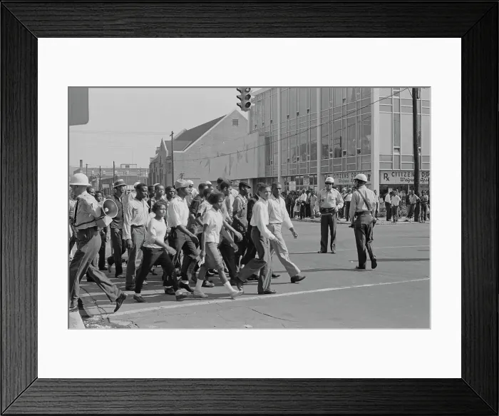 Framed Print : Birmingham Campaign Framed Print : Birmingham Campaign