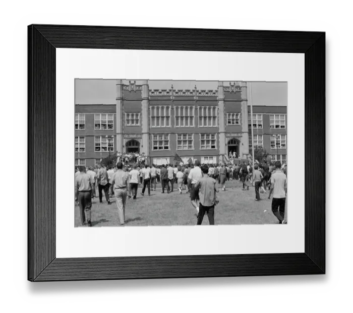 Framed Print : Birmingham Campaign