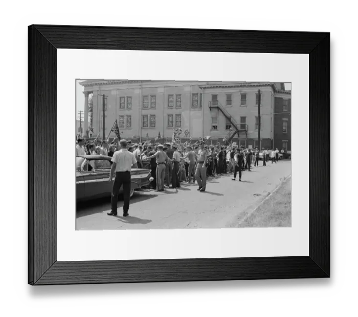 Framed Print : Birmingham Campaign