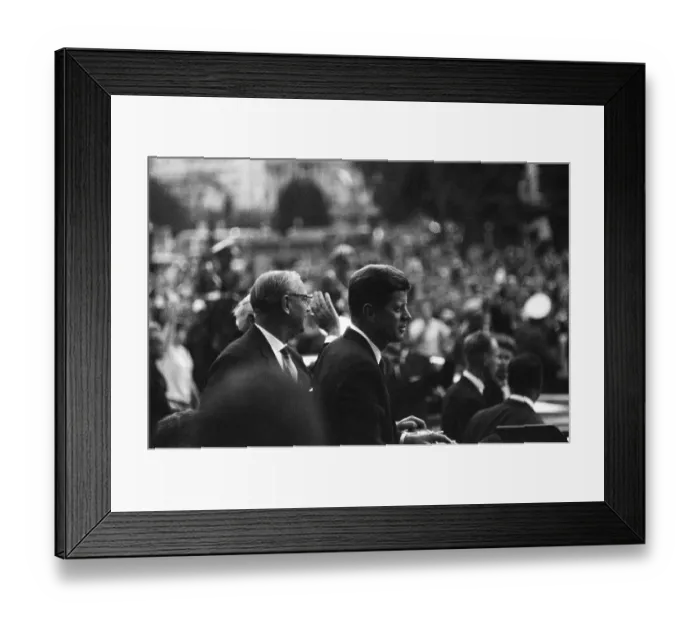 Framed Print : President Kennedy Arrives In Berlin Framed Print : President Kennedy Arrives In Berlin