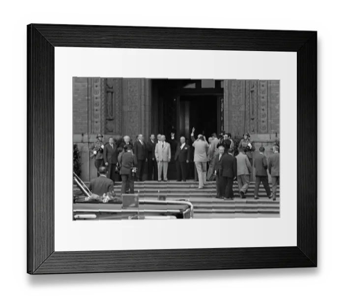 Framed Print : Khrushchev In East Berlin Framed Print : Khrushchev In East Berlin