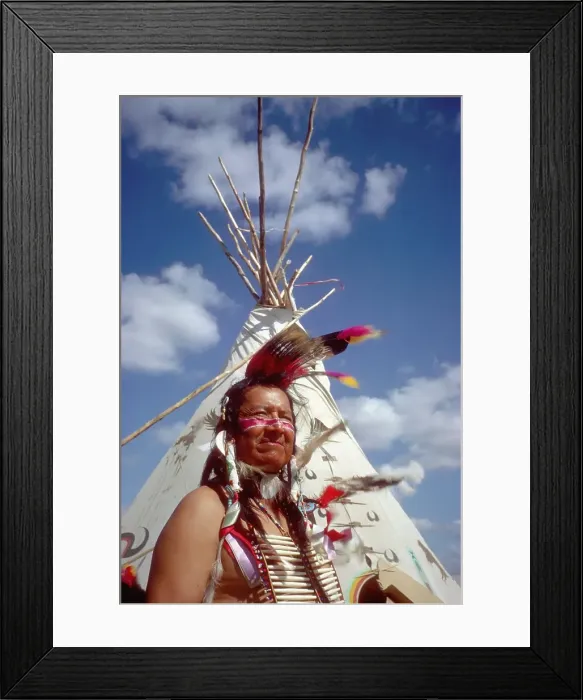 Framed Print : Pow Wow Parade Framed Print : Pow Wow Parade
