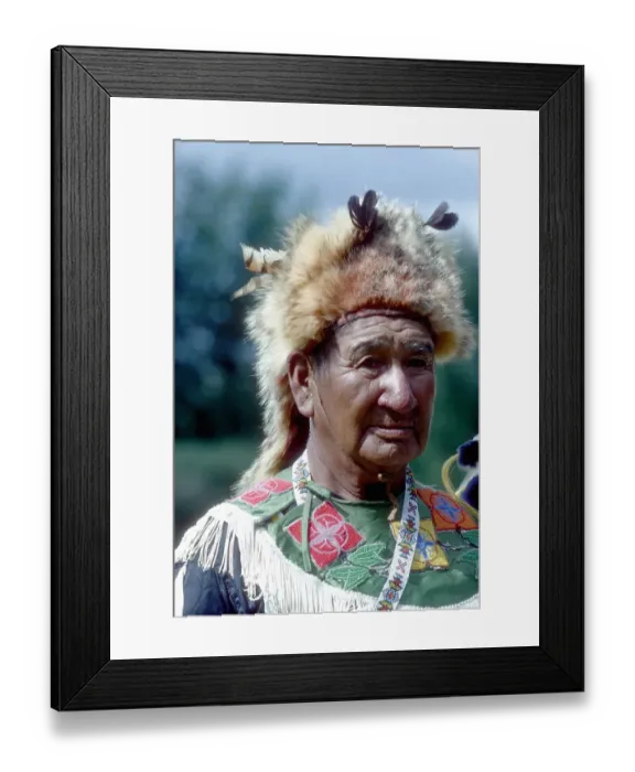 Framed Print : Pow Wow Parade Framed Print : Pow Wow Parade