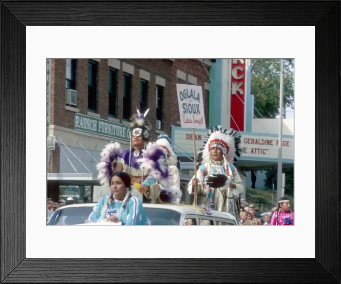 Framed Print : Pow Wow Parade Framed Print : Pow Wow Parade