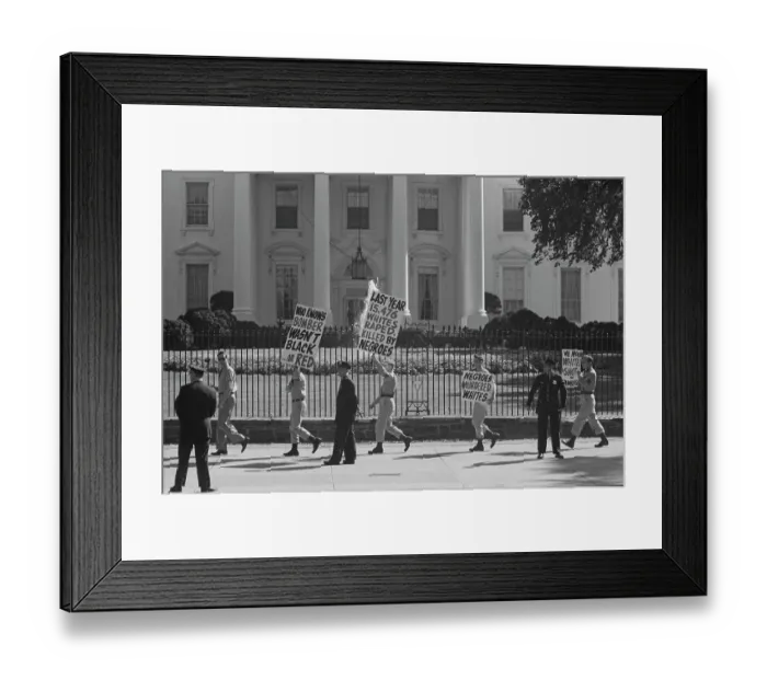 Framed Print : Washington Protest Framed Print : Washington Protest