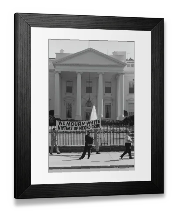 Framed Print : Washington Protest Framed Print : Washington Protest