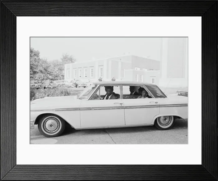 Framed Print : Birmingham School Desegregation Framed Print : Birmingham School Desegregation