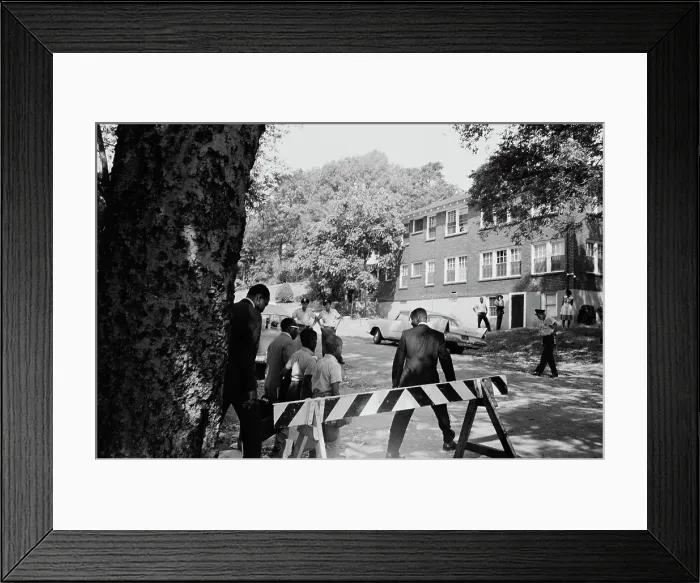 Framed Print : Birmingham School Desegregation Framed Print : Birmingham School Desegregation