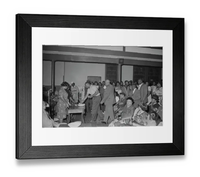 Framed Print : Birmingham Church Rally Framed Print : Birmingham Church Rally