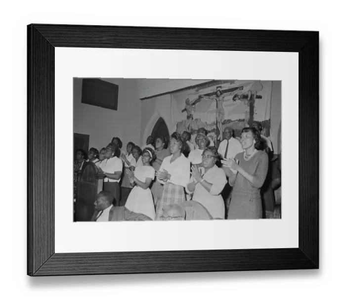 Framed Print : Birmingham Church Rally Framed Print : Birmingham Church Rally