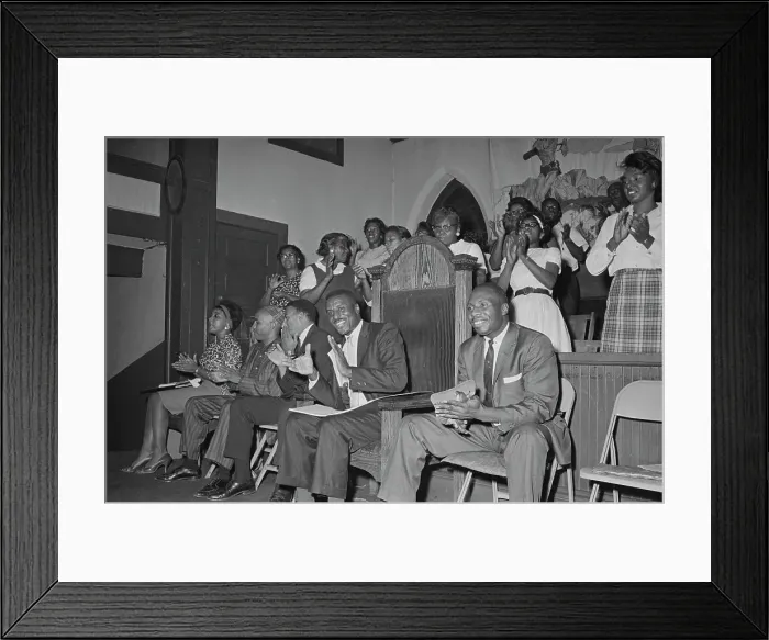 Framed Print : Birmingham Church Rally Framed Print : Birmingham Church Rally