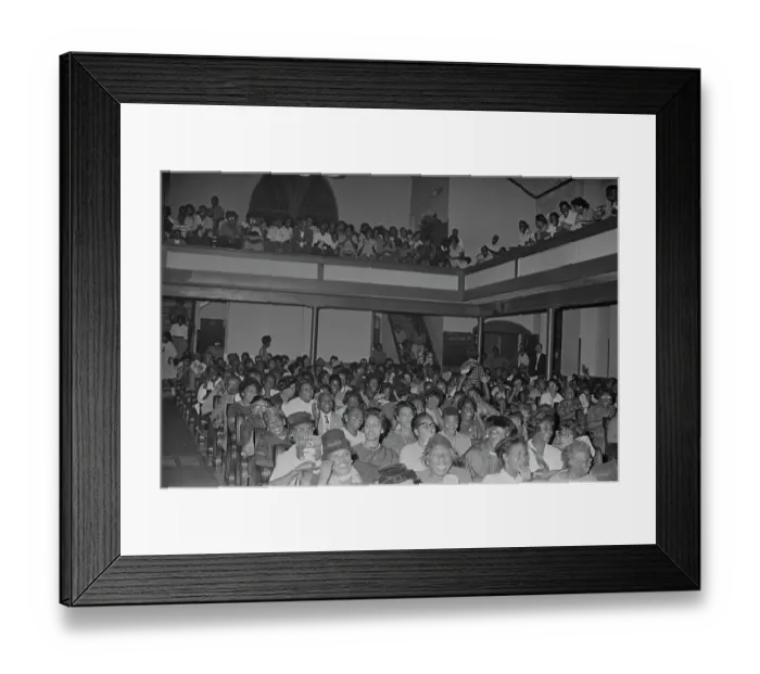Framed Print : Birmingham Church Rally Framed Print : Birmingham Church Rally