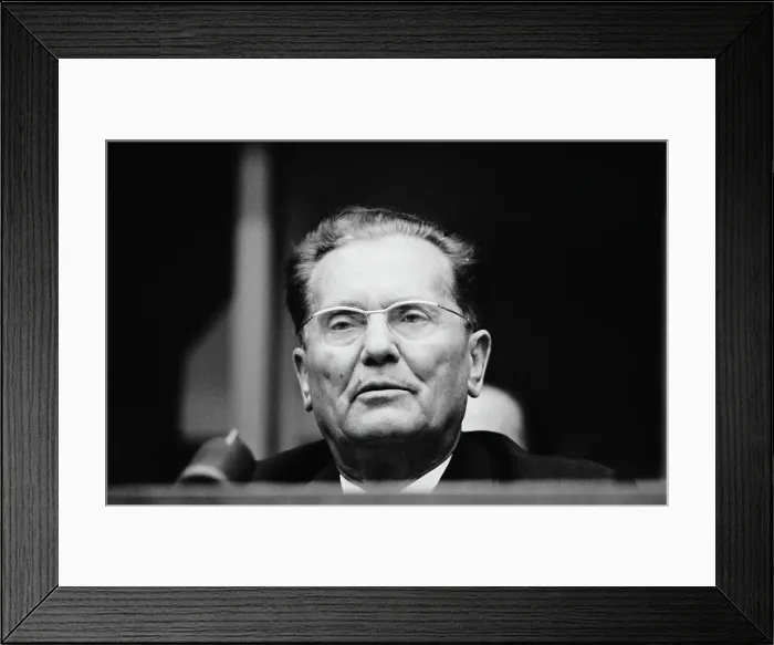 Framed Print : Josip Broz Tito Framed Print : Josip Broz Tito