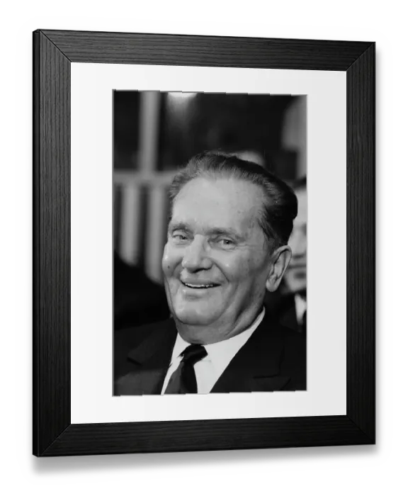 Framed Print : Josip Broz Tito Framed Print : Josip Broz Tito