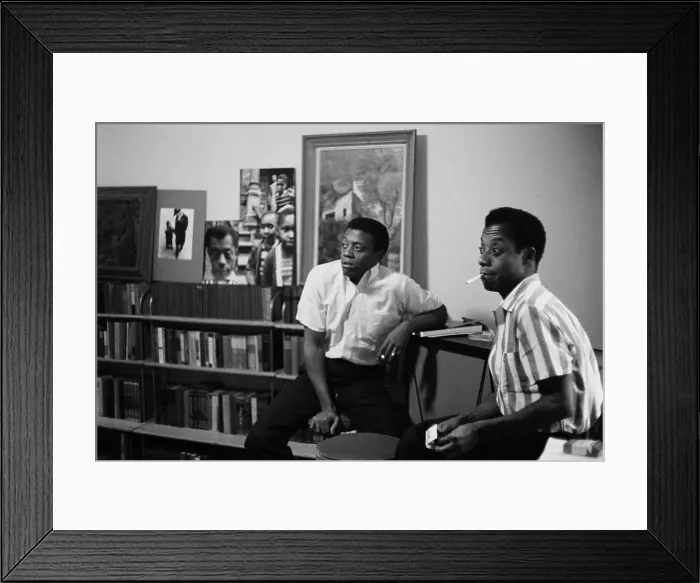 Framed Print : James Baldwin