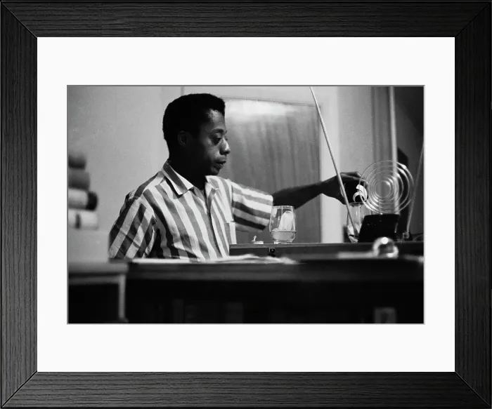 Framed Print : James Baldwin