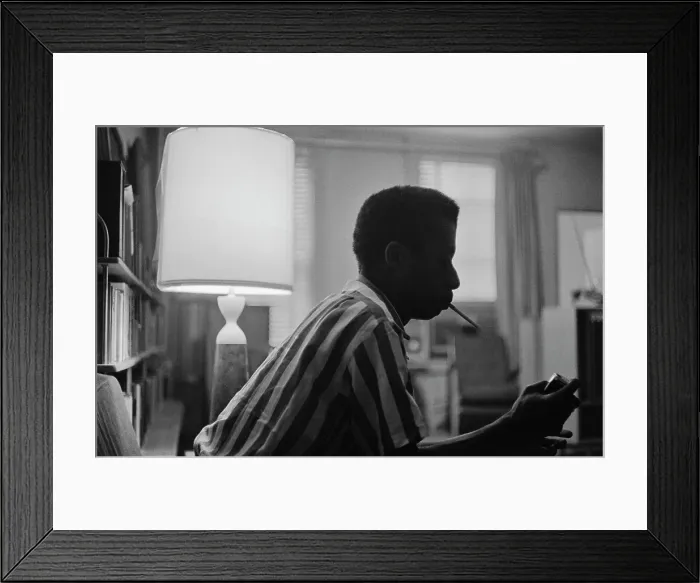 Framed Print : James Baldwin