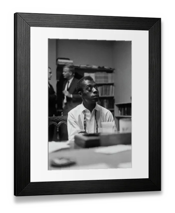 Framed Print : James Baldwin Framed Print : James Baldwin