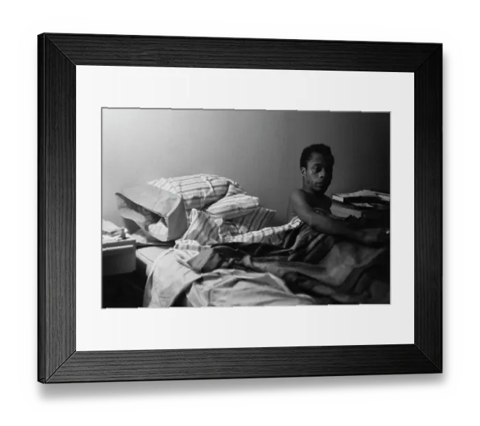 Framed Print : James Baldwin