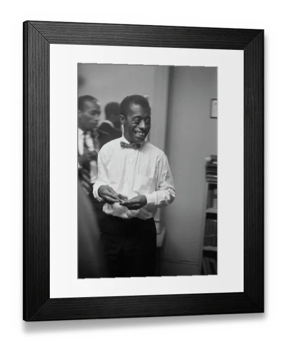 Framed Print : James Baldwin