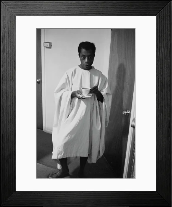 Framed Print : James Baldwin