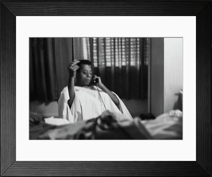 Framed Print : James Baldwin