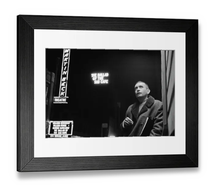 Framed Print : Edward Albee Framed Print : Edward Albee
