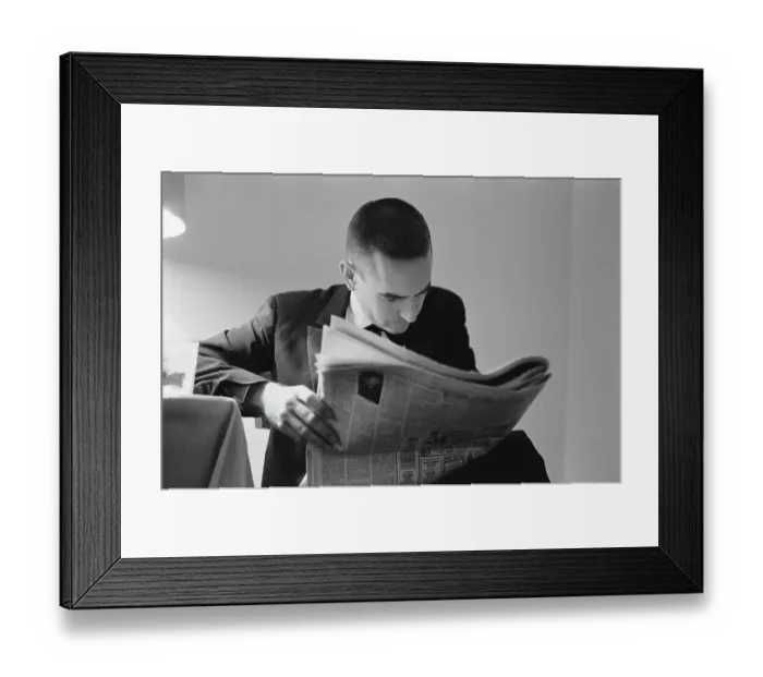 Framed Print : Edward Albee Framed Print : Edward Albee