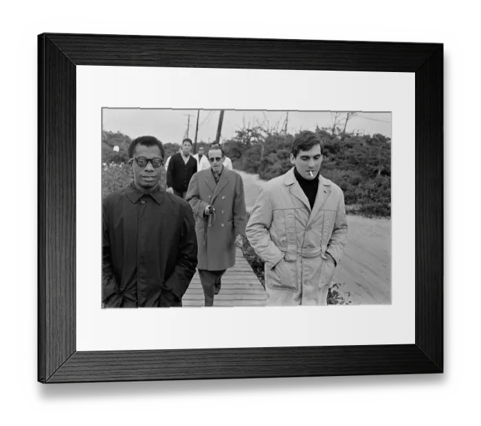 Framed Print : James Baldwin