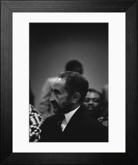 Framed Print : Haile Selassie Prepares To Address The United Nations Framed Print : Haile Selassie Prepares To Address The United Nations