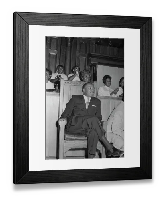 Framed Print : Birmingham Church Rally Framed Print : Birmingham Church Rally