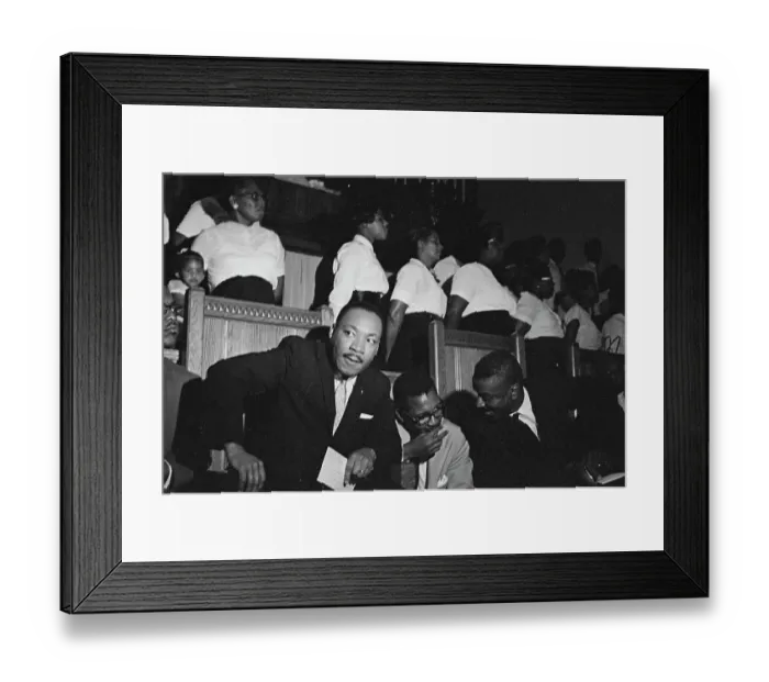 Framed Print : Birmingham Church Rally Framed Print : Birmingham Church Rally