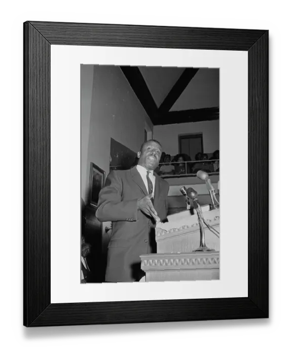 Framed Print : Birmingham Church Rally Framed Print : Birmingham Church Rally