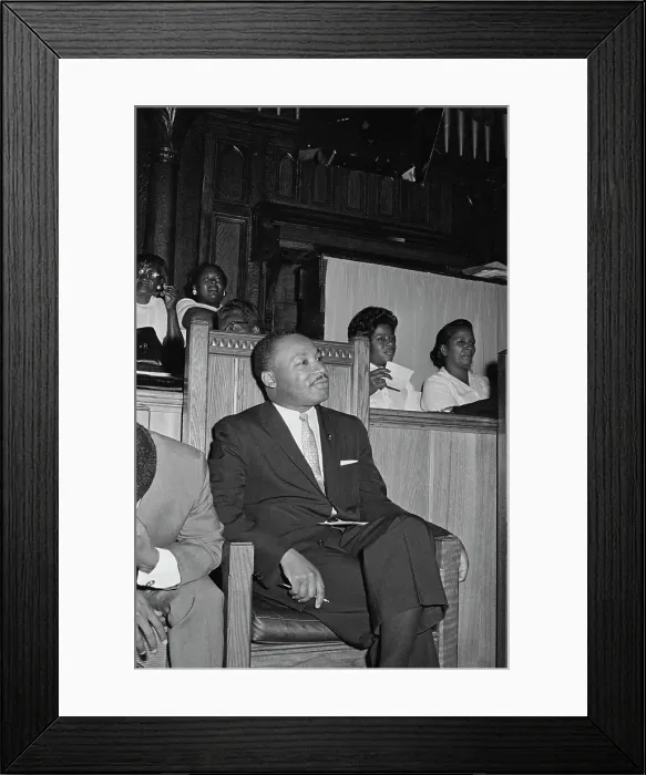 Framed Print : Birmingham Church Rally Framed Print : Birmingham Church Rally
