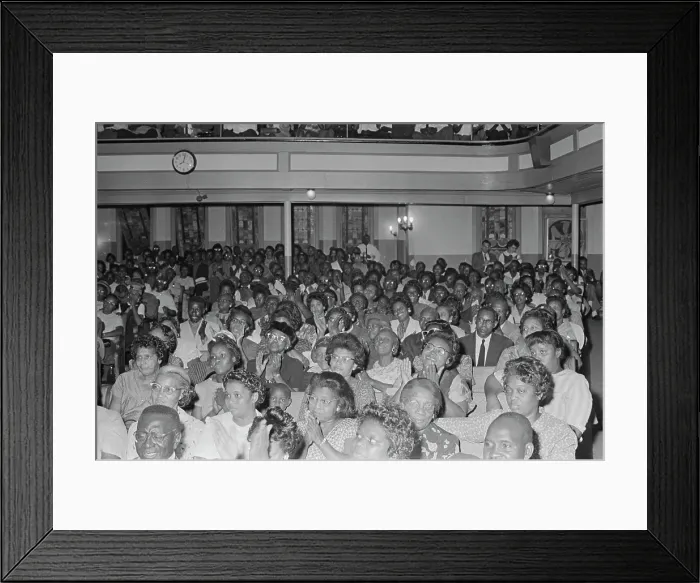 Framed Print : Birmingham Church Rally Framed Print : Birmingham Church Rally