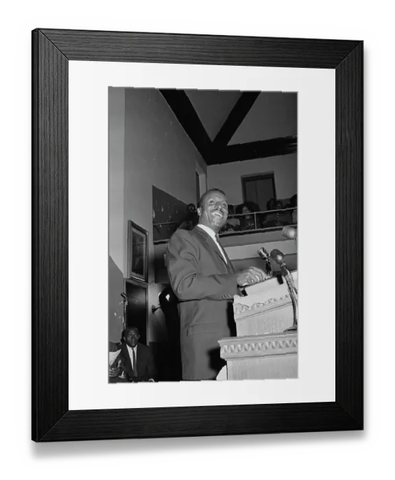 Framed Print : Birmingham Church Rally Framed Print : Birmingham Church Rally