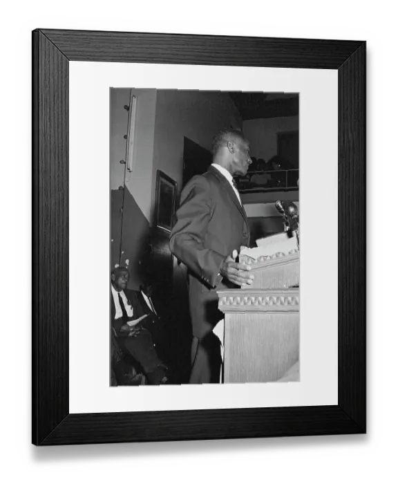 Framed Print : Birmingham Church Rally Framed Print : Birmingham Church Rally