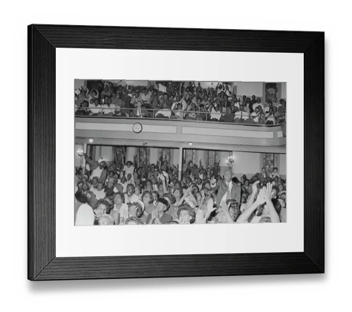 Framed Print : Birmingham Church Rally Framed Print : Birmingham Church Rally