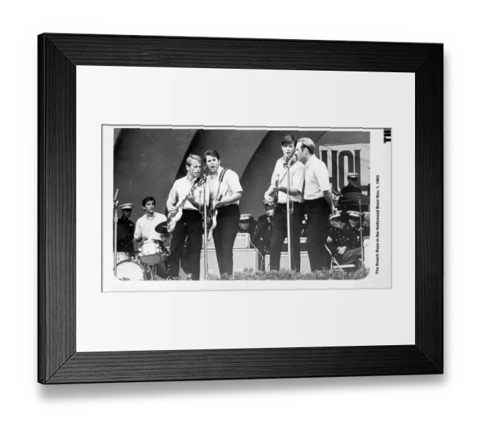 Framed Print : Beach Boys At The Hollywood Bowl Framed Print : Beach Boys At The Hollywood Bowl