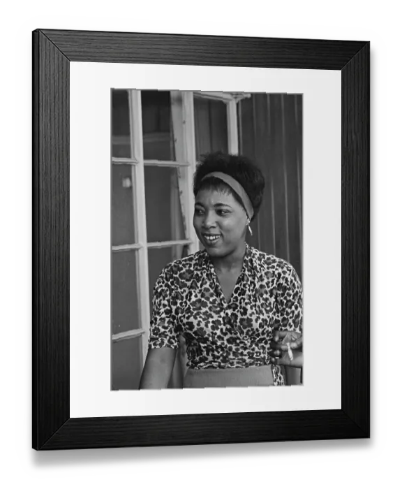Framed Print : Dorothy Cotton In Birmingham Framed Print : Dorothy Cotton In Birmingham