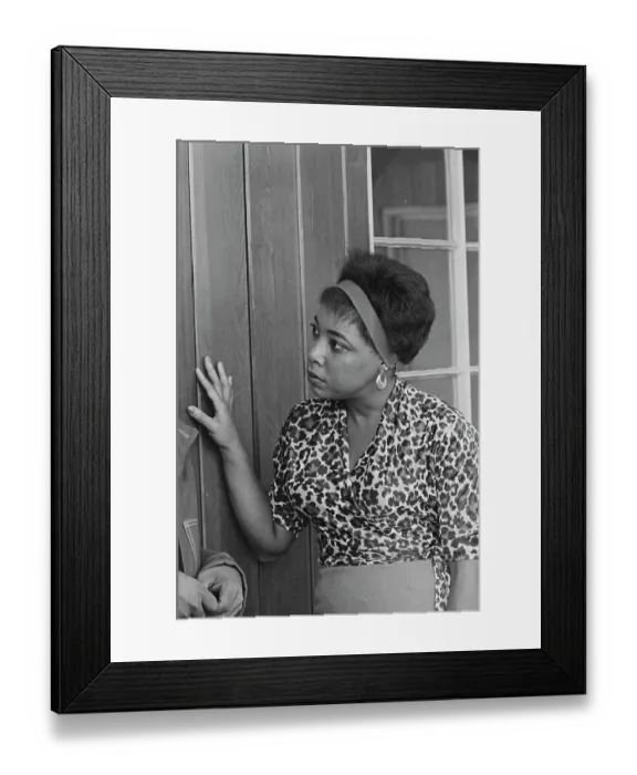 Framed Print : Dorothy Cotton In Birmingham Framed Print : Dorothy Cotton In Birmingham
