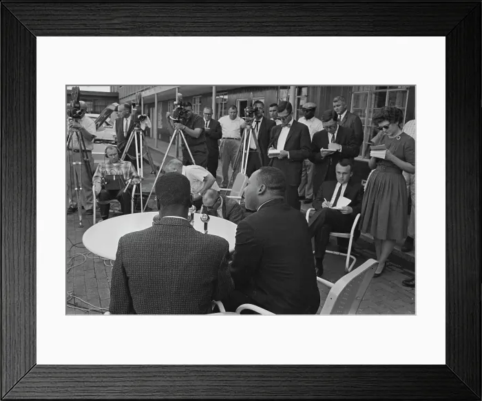 Framed Print : Birmingham Press Conference Framed Print : Birmingham Press Conference